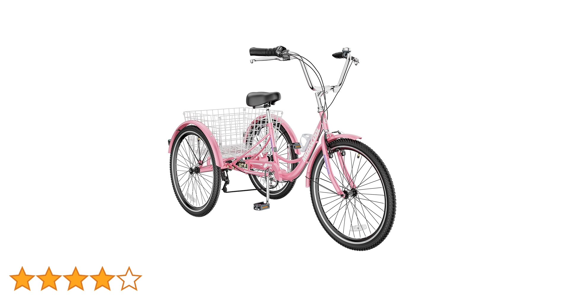 格安！三輪自転車 大人用 2018年 Amazon | Vzxdzn 三輪自転車 大人用 レトロ 4輪自転車 前二輪